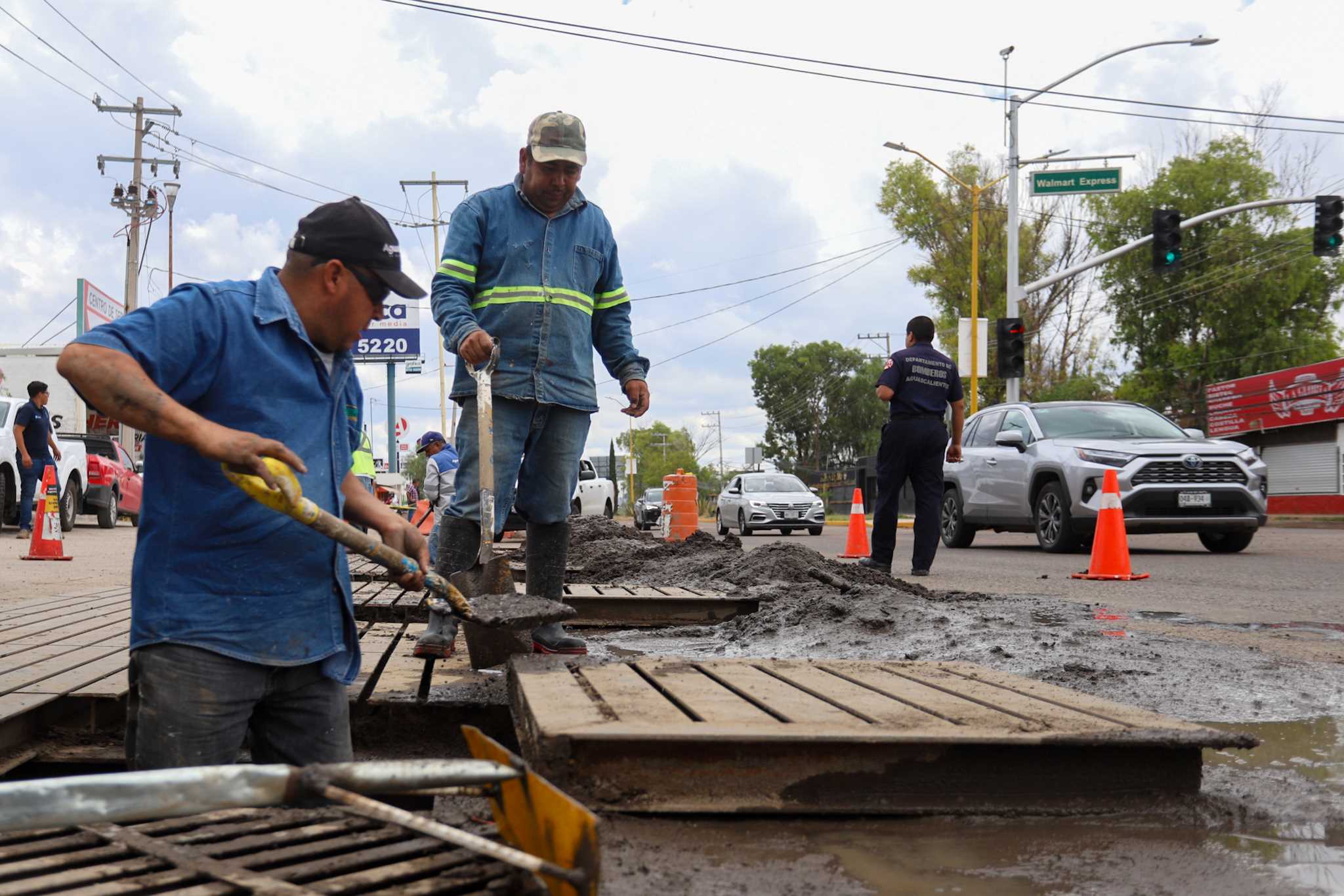 @MunicipioAgs da seguimiento y atención a zonas afectadas por lluvias