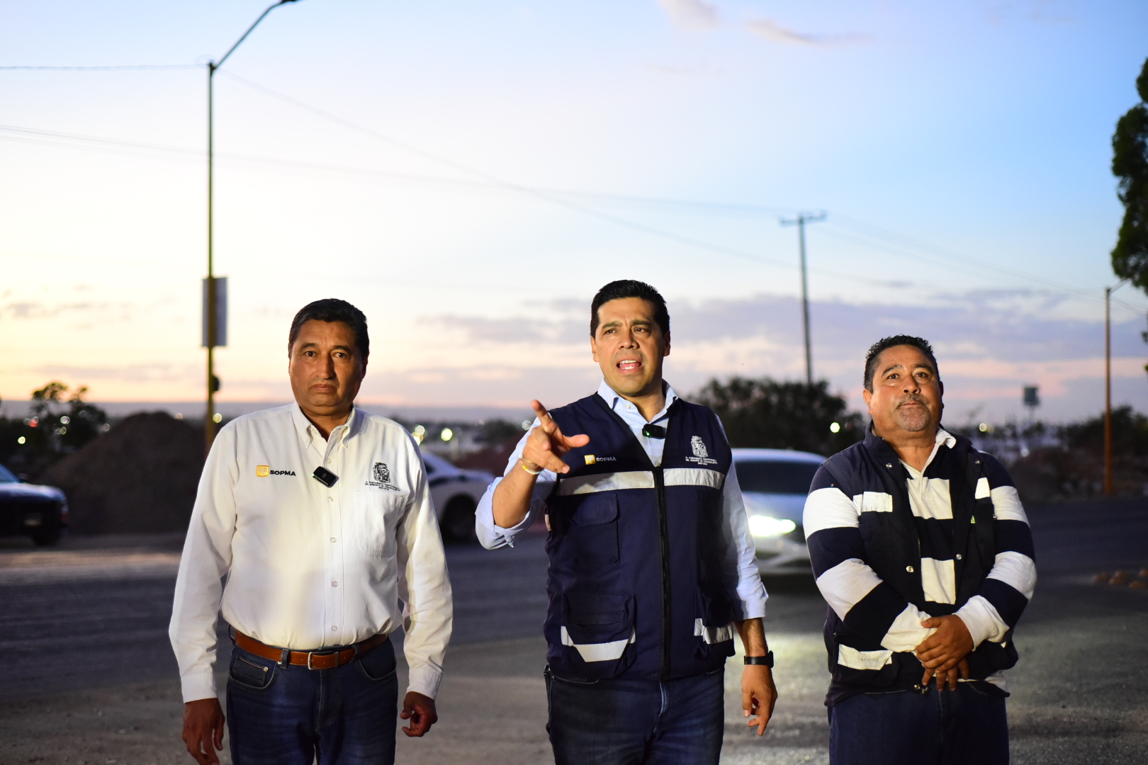 Consolida Leo Montañez obras para la seguridad vial en el cruce de Av. Agostaderito: @MuncipioAgs