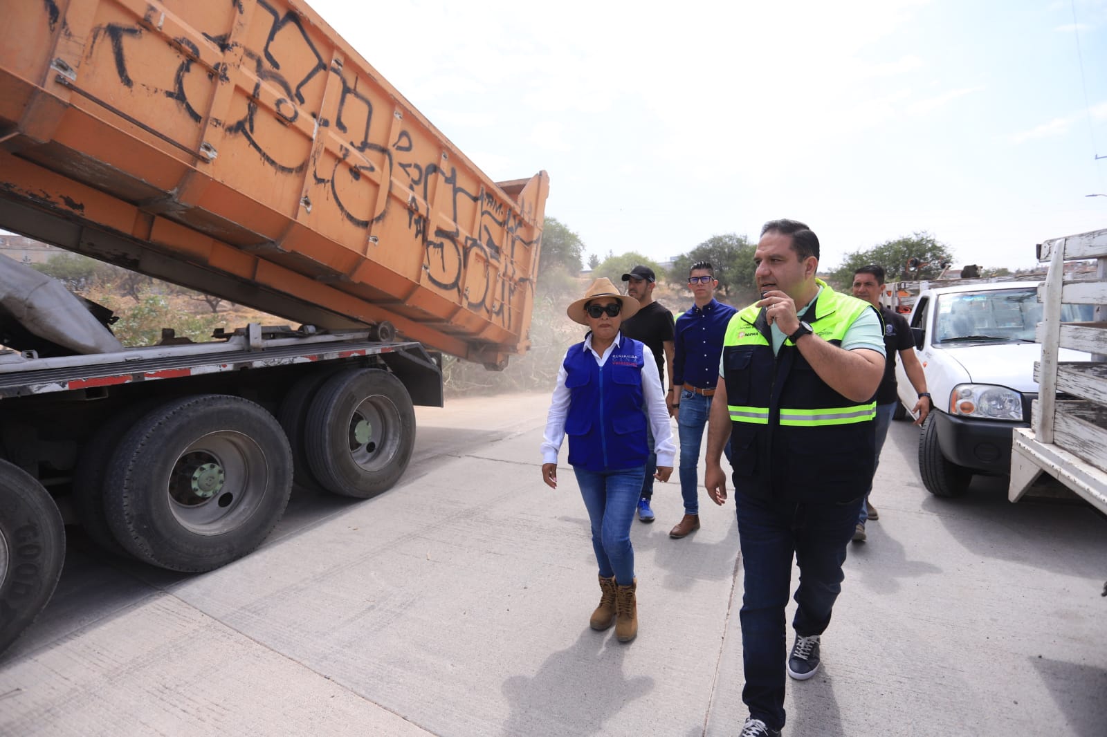 Encabeza José Juan Sánchez Mega Operativo de Limpieza en Bajío de las Palmas