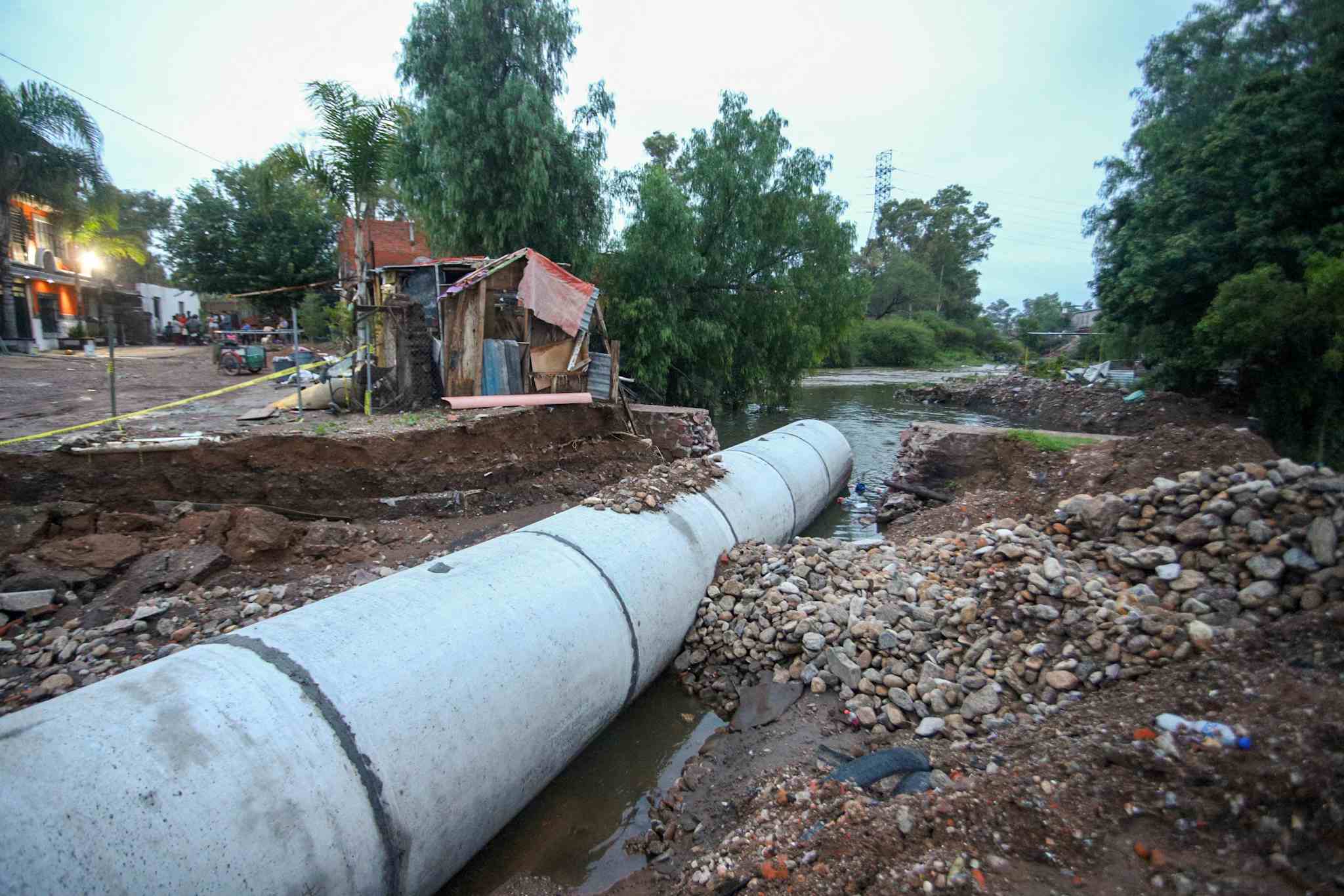 Invierte MIAA en infraestructura para canalización de agua de lluvia