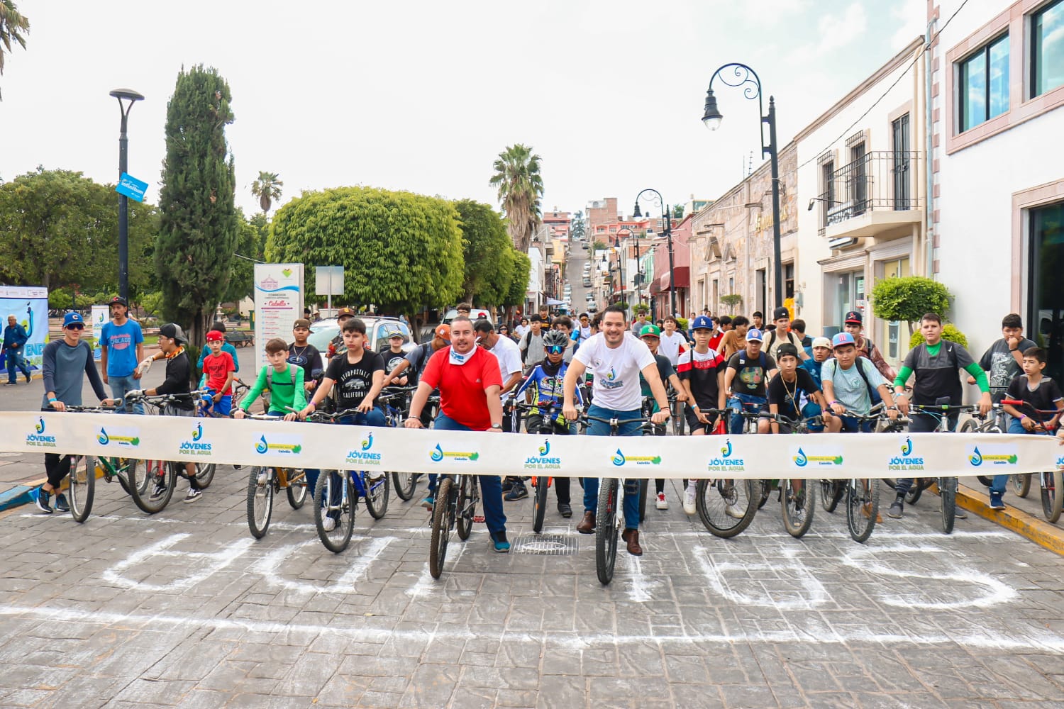 @MpioCalvillo realiza Rodada Jóvenes por el Agua